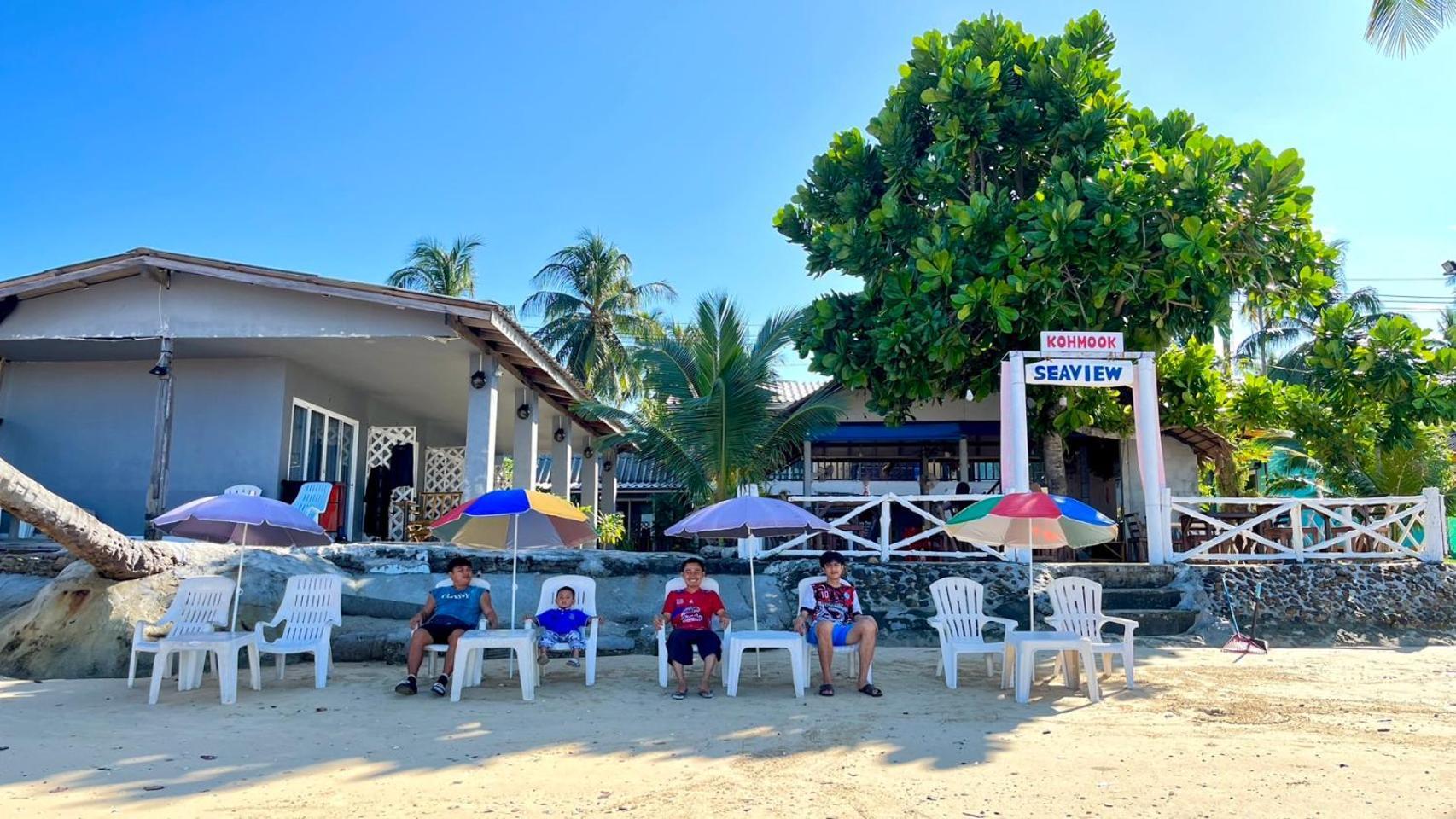 Koh Mook Sea View Bungalow Ngoại thất bức ảnh